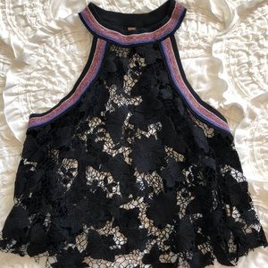Free People lace halter